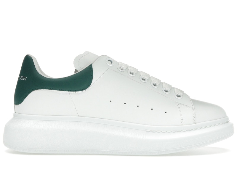 Pre-owned Alexander Mcqueen Men's  Oversized Sneakers In White/green In Multi