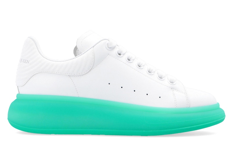 Alexander McQueen Oversized White Green Sole メンズ - 682397