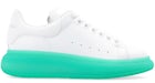 Alexander McQueen Oversized White Green Sole
