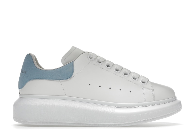 Alexander McQueen Oversized White Grey Blue (Women's)