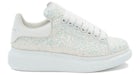 Alexander McQueen Oversized White Ice Glitter (Women's)