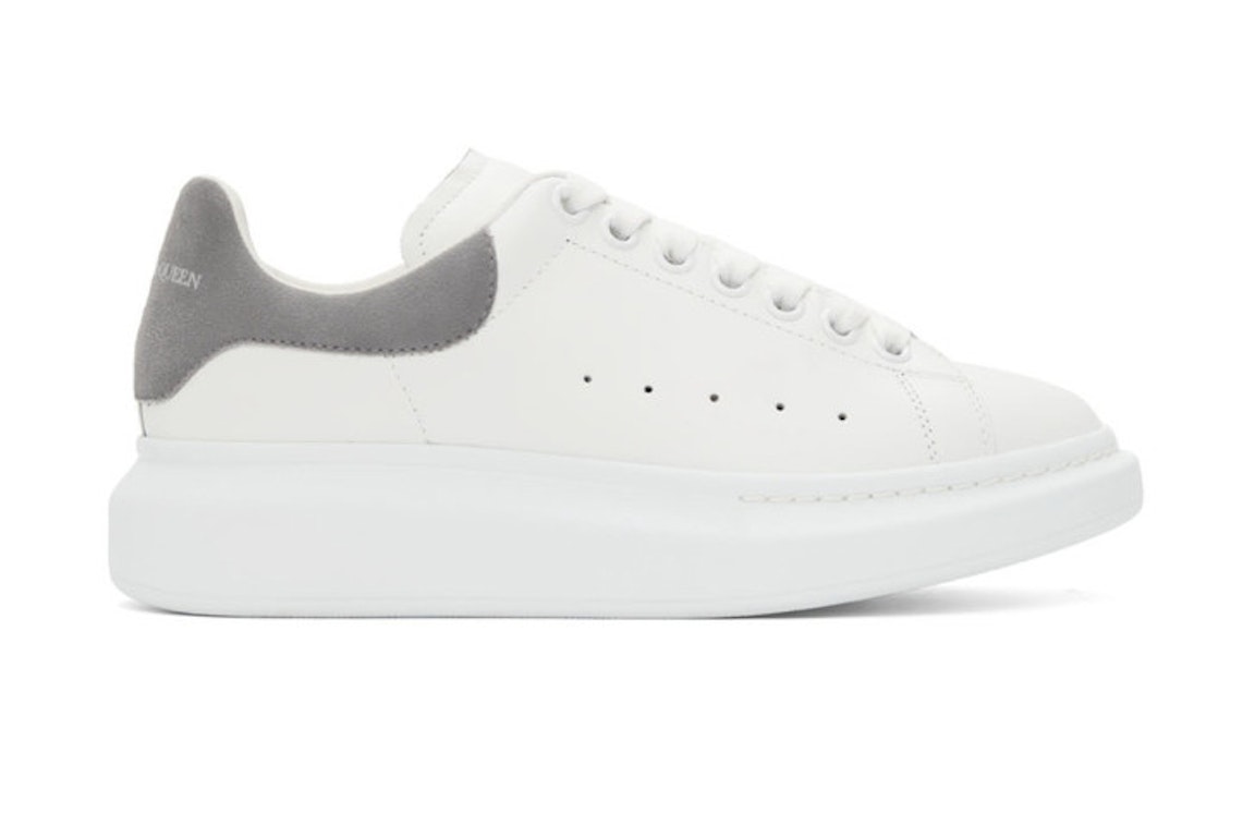 Pre-owned Alexander Mcqueen Oversized White Iron In White/grey