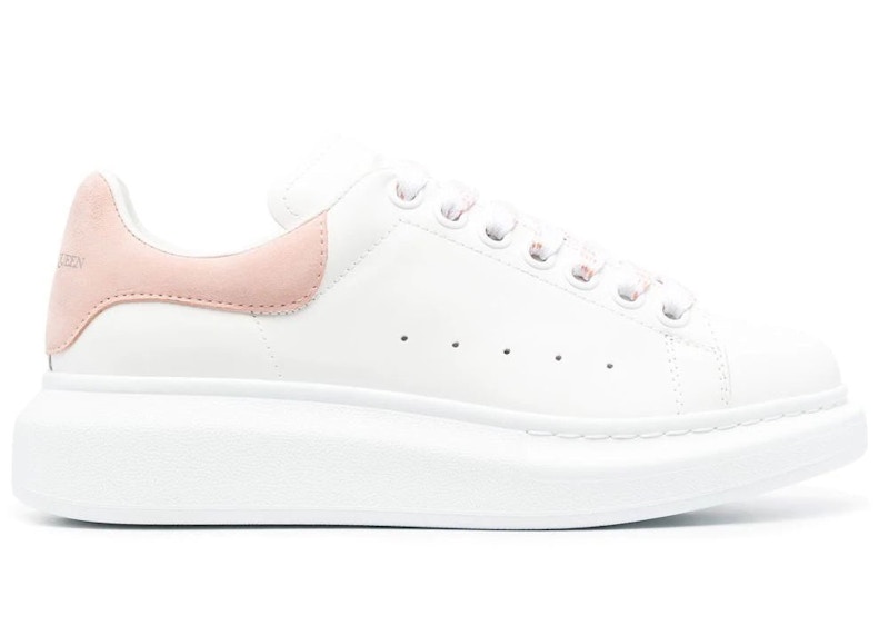 Alexander mcqueen white hot sale shock pink