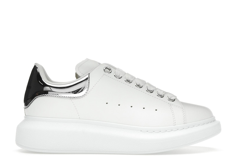【500円引きクーポン】 Alexander McQueen (Women's Silver Metallic White Oversized その他