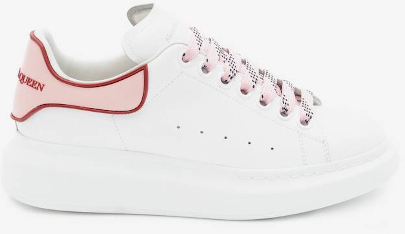 Alexander McQueen Oversized White Pink Red (W) - 621056WHXMT9633