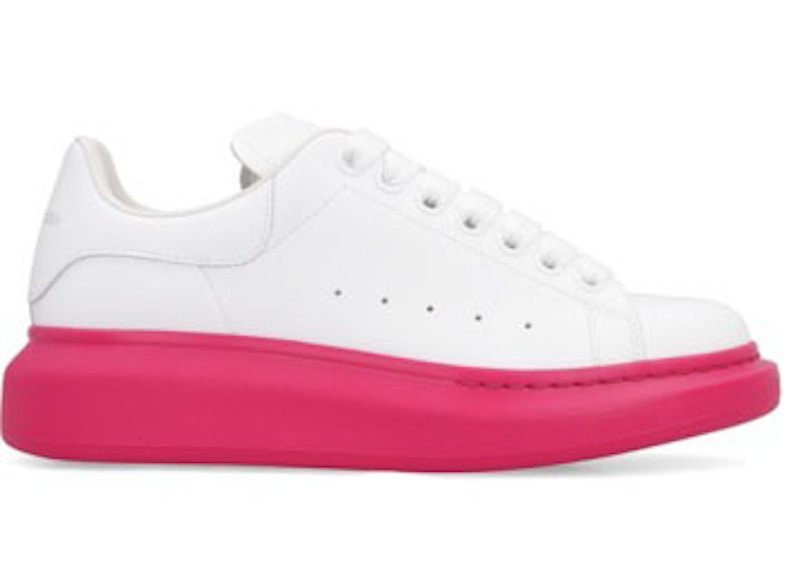 Alexander mcqueen discount pink bottom shoes