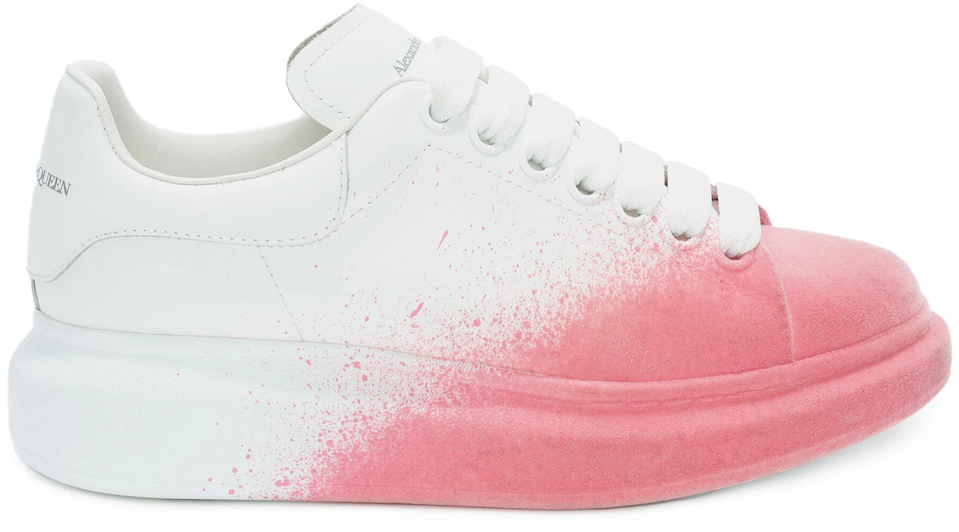 New Alexander McQueen Spray Paint Over Sized Sneakers Size 7US/40EU  MSRP:$790