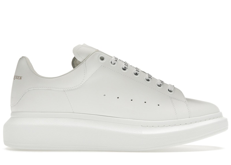 Alexander mcqueen men's white sales sneakers