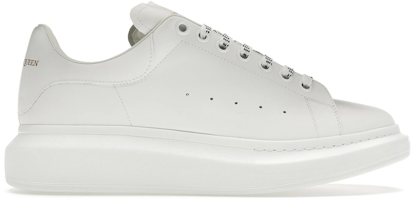 Alexander McQueen Oversized Low-top Sneakers - White