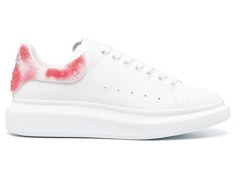 Alexander mcqueen red and clearance white