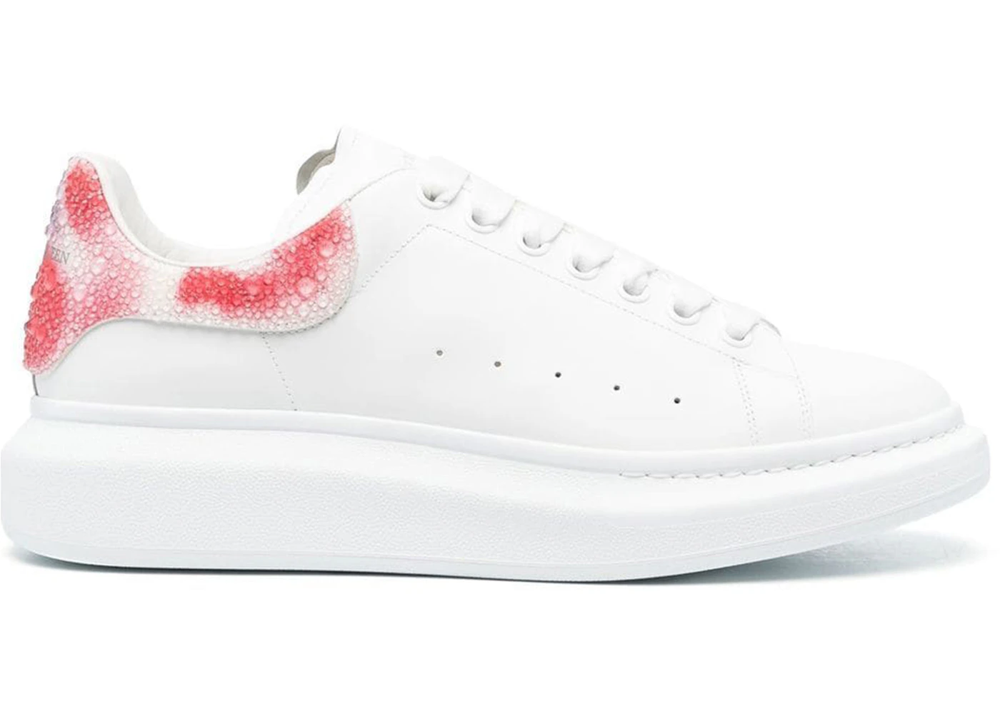 Alexander McQueen Oversized White Red Water Men's - 730085WICY48912 - US