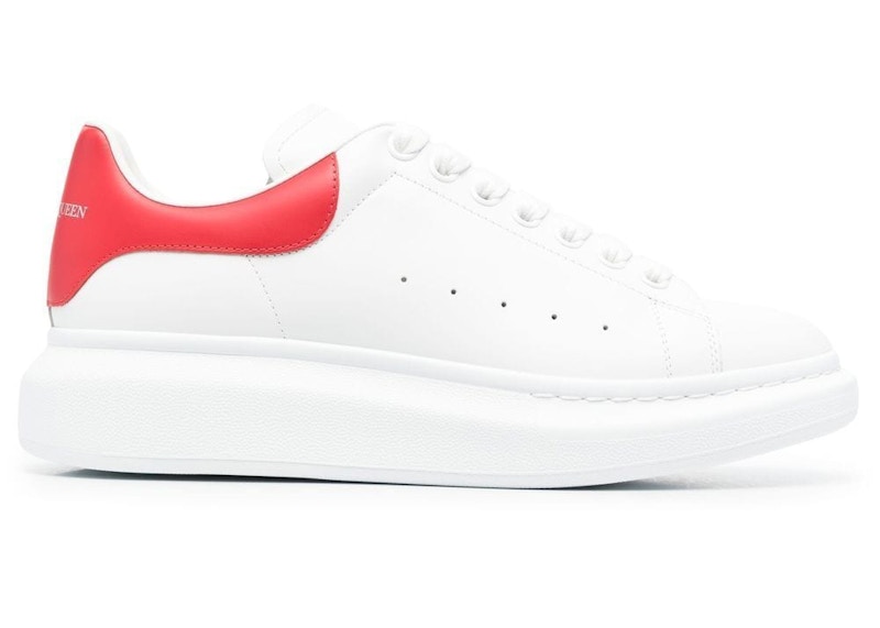 White and 2025 red alexander mcqueen's