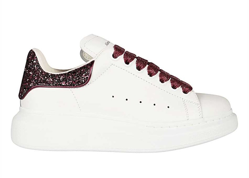 Alexander mcqueen hot sale glitter white