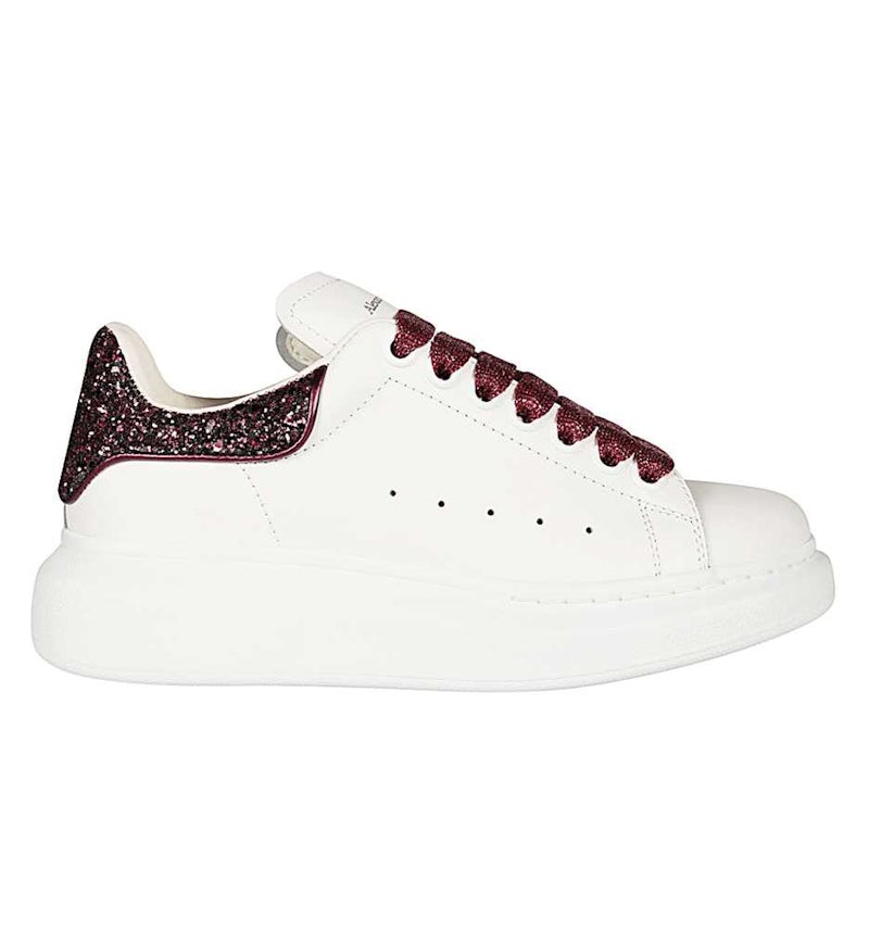 Womens Sneakers Alexander Mcqueen Oversized Glitter Sneakers