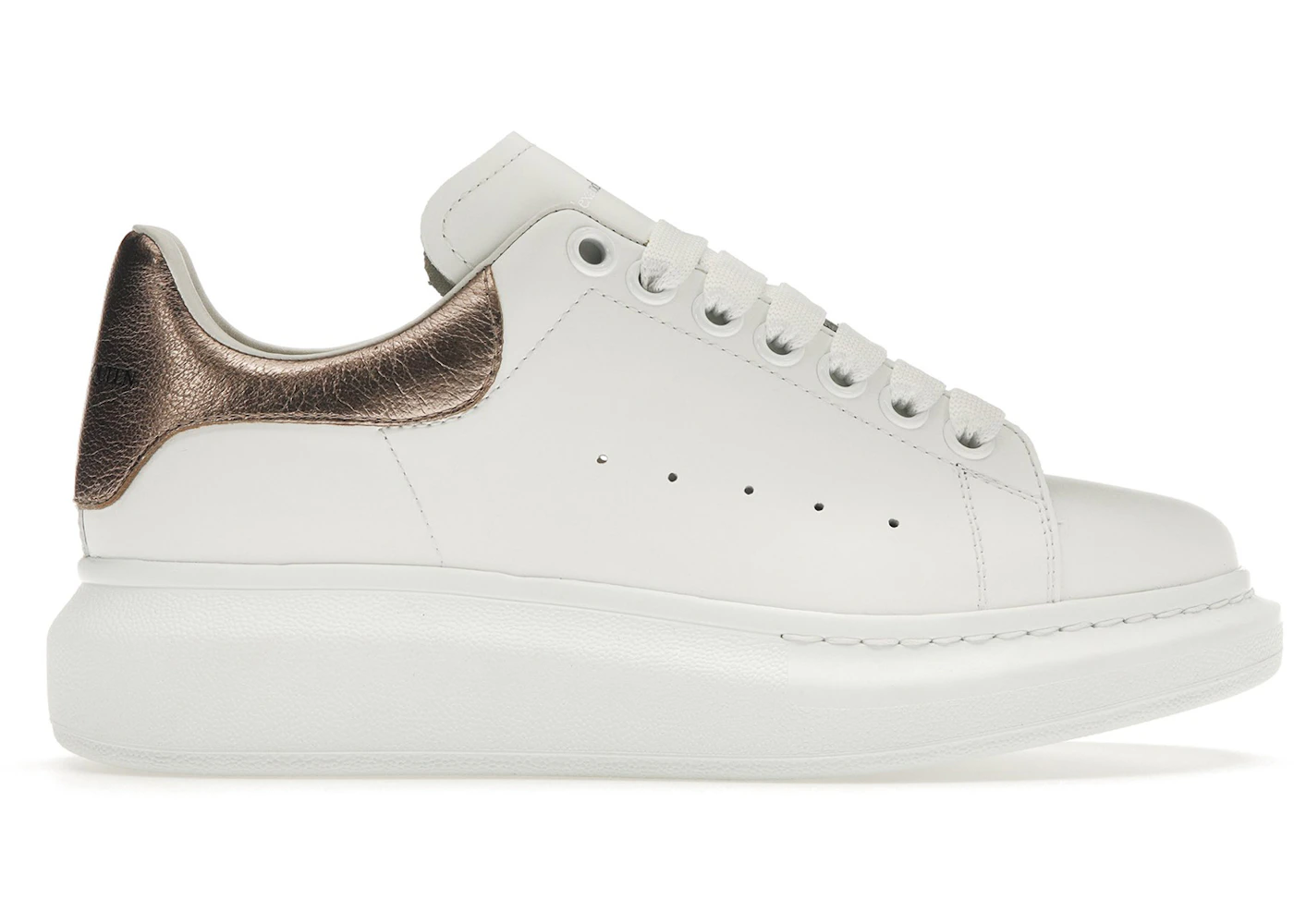 Alexander McQueen Oversized White Rose Gold (Women's) - 553770WHFBU9053 - US