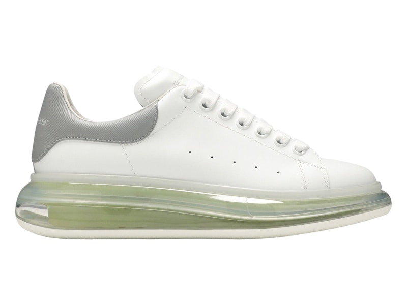 Alexander McQueen Runner White Silver メンズ - 662659 WIA4T