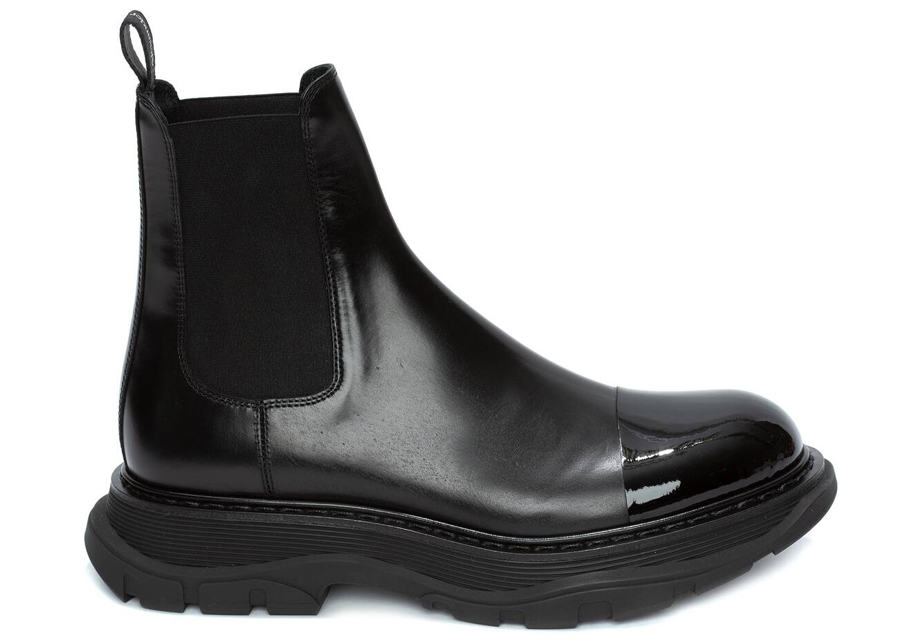 Shiny cheap chelsea boots