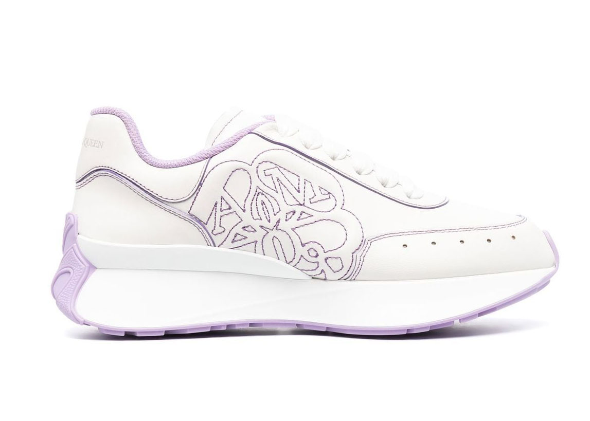 Purple and best sale white alexander mcqueen