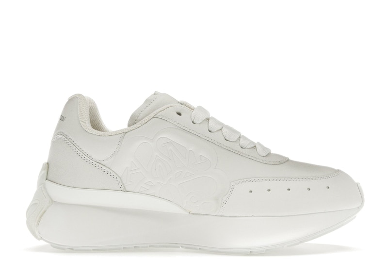 Alexander McQueen Sprint Runner White White Women s 687995WIC949000 US