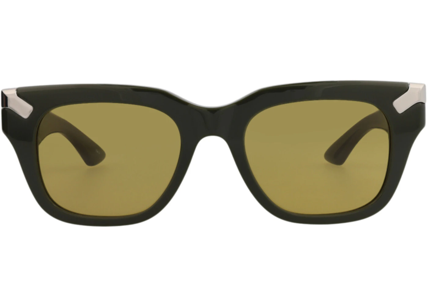 Alexander McQueen レクタンギュラーフレーム サングラス Alexander McQueen Square-Frame Recycled Acetate Sunglasses
