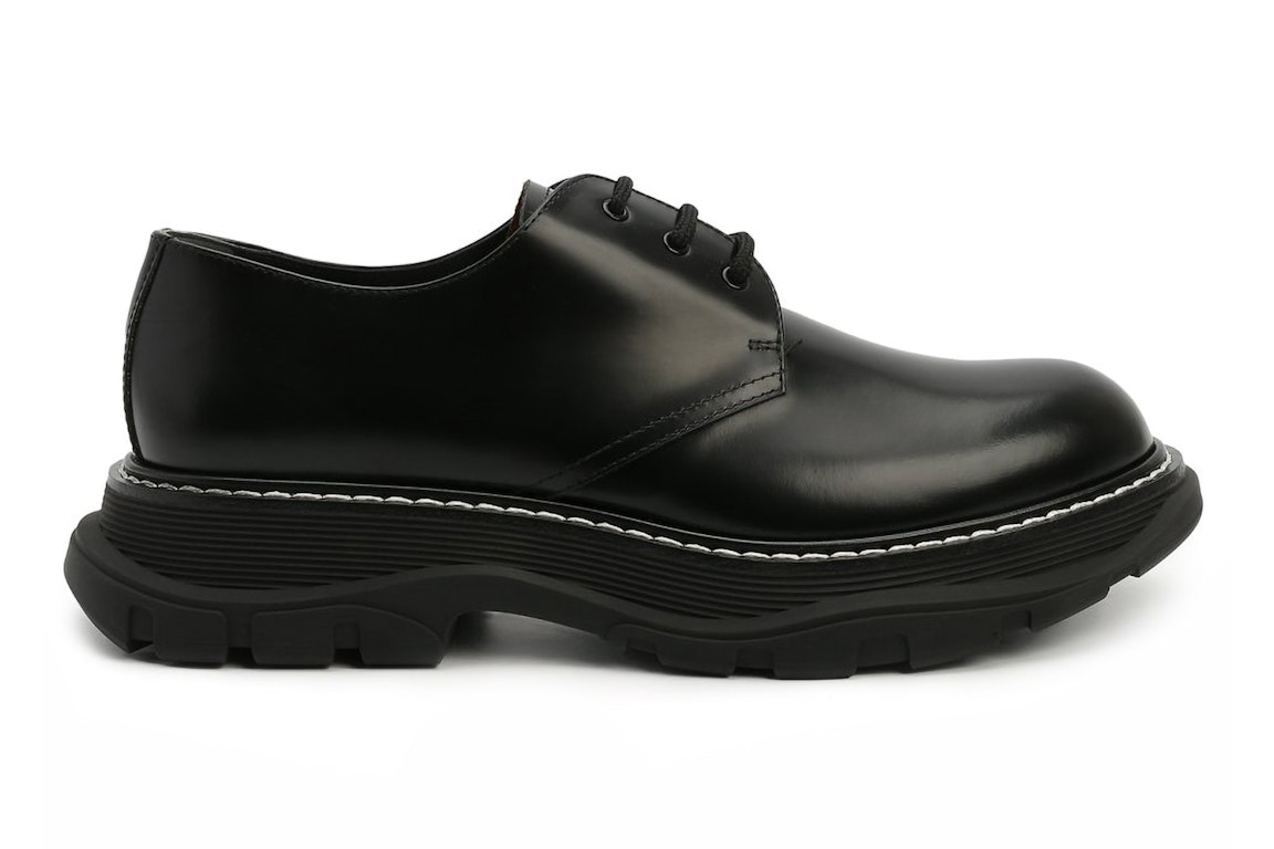 Pre-owned Alexander Mcqueen Tread Shoe Black