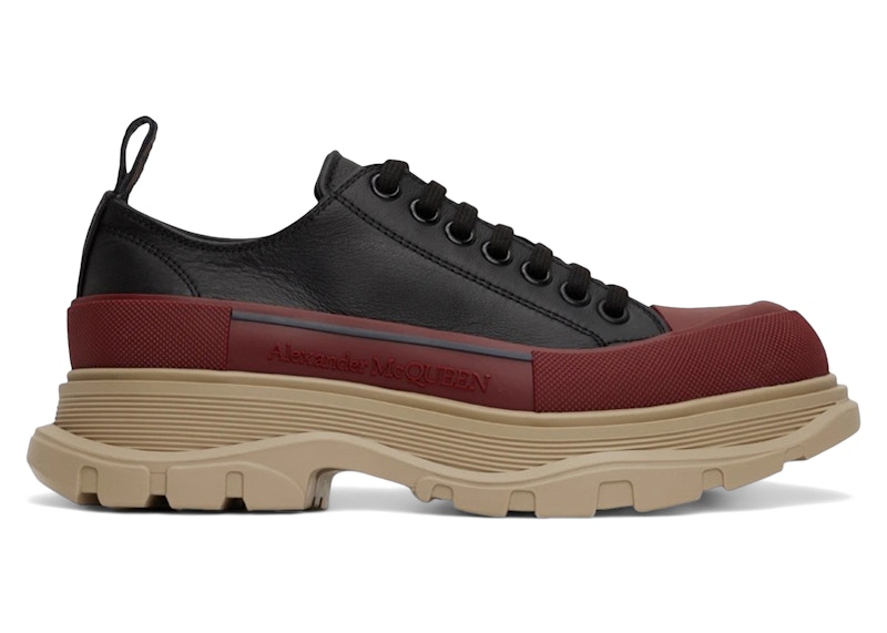【関税込み】Tread Slick Sneakers - Alexander Mcqueen - Brown Alexander McQueen Brown Tread Slick Low Sneakers Alexander