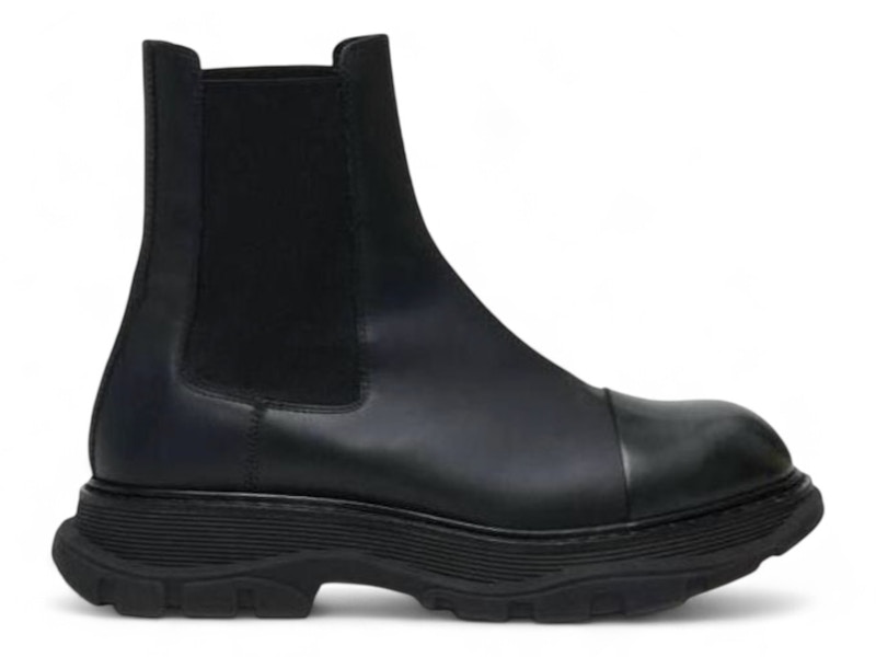 Alexander McQueen Wander Chelsea Ankle Boot Black Men's
