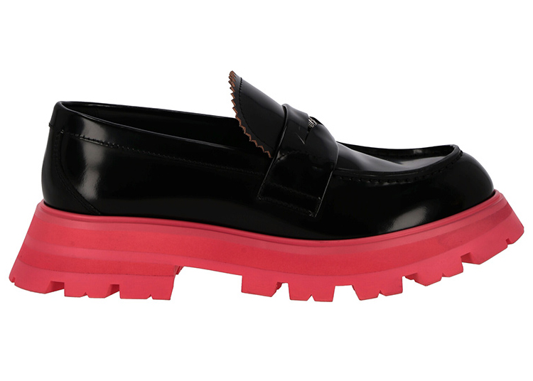 Alexander McQueen Wander Loafer Black Pink (Women's 