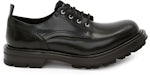Alexander McQueen Worker Lace Up Black
