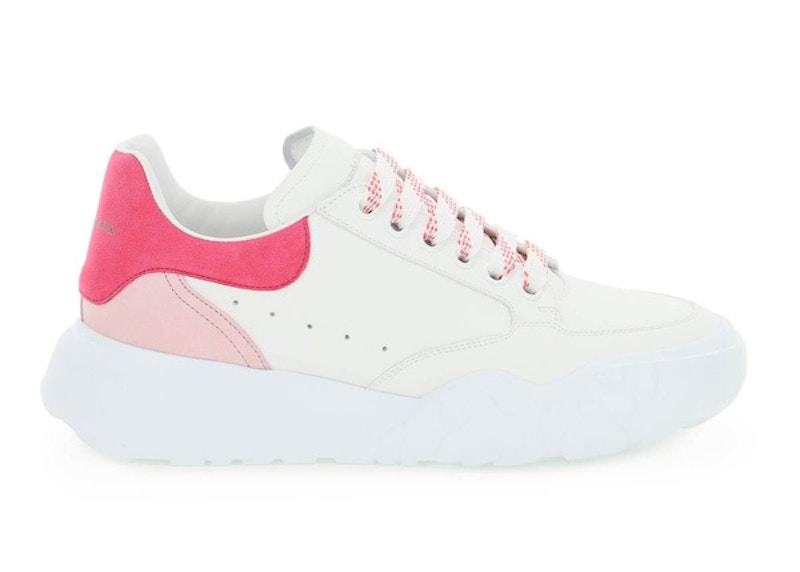 white and pink mcqueens