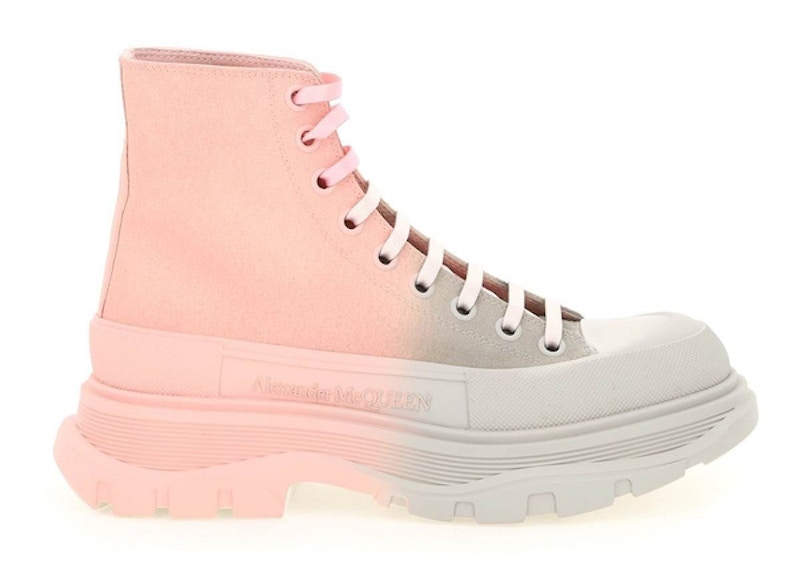 Alexander McQueen Tread High Top Two Tone Pink (Women's