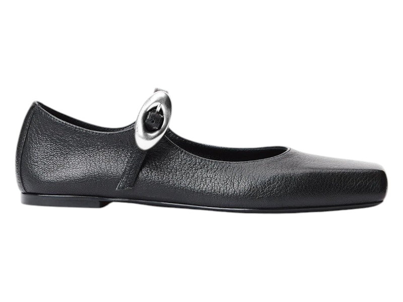【23AW NEW】Alexander Wang_women / Billie フラットシューズ Alexander Wang Billie Mary Jane Flat Black (Women's