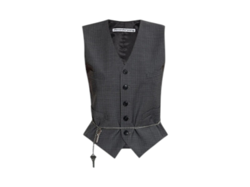トップス theredthread S ring tailored vest black THEREDTHREAD / ザレッドスレッド】S ring tailored vest