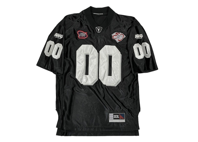 Alexander Wang Football Jersey Player ID T-Shirt Black - GB