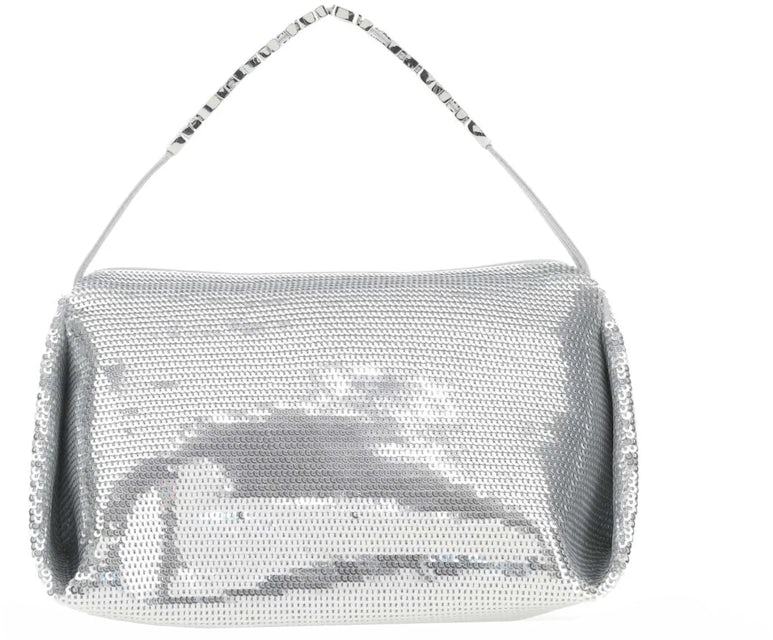 Alexander Wang Marquess Micro Bag Silver Charms in Polyester/Polyvinyl - CN