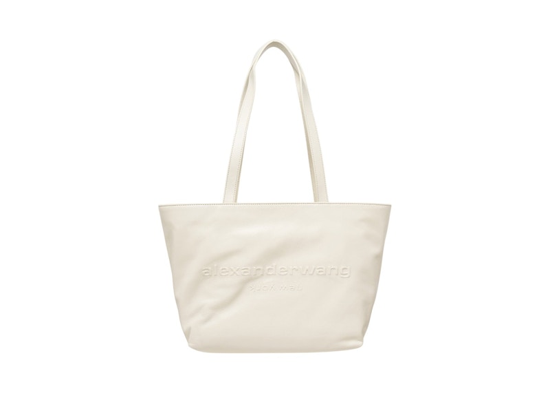 Alexander Wang Punch Medium Tote Bag Vanilla in PVC - US