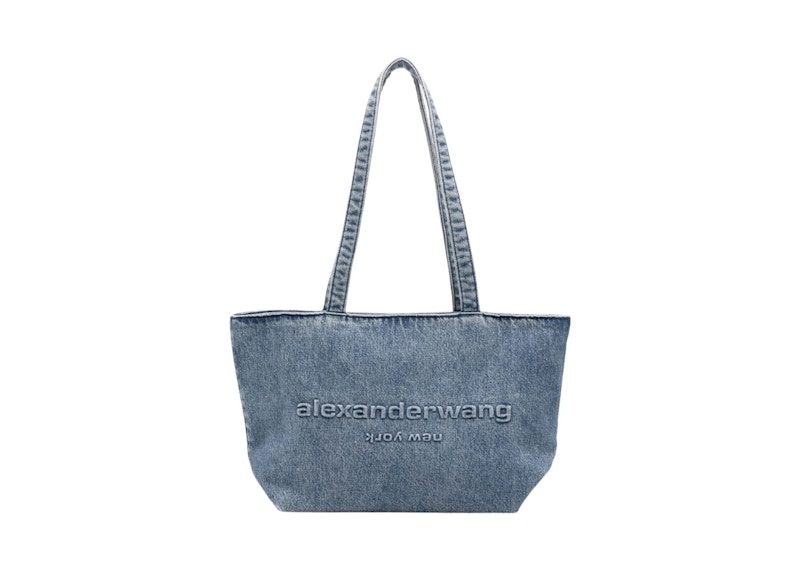 Alexander Wang Punch Medium Tote Bag Vintage Medium Indigo in