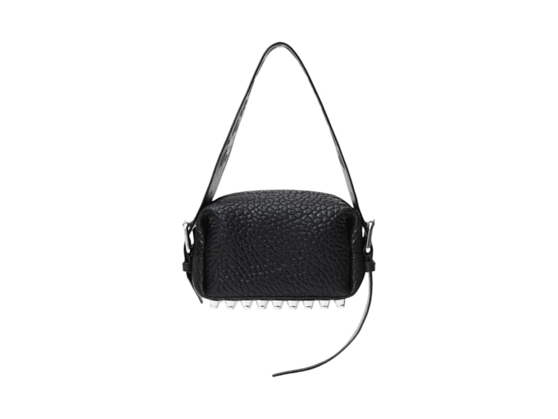 Alexander Wang ☆ブラック ミニ Ricco バッグ ricco mini crossbody bag in lambskin leather in BLACK