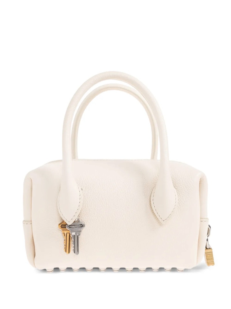 m ALEXANDER WANG チェーンウエストバッグ ホワイト Alexander Wang Roux Small Top Vanilla in Leather - US