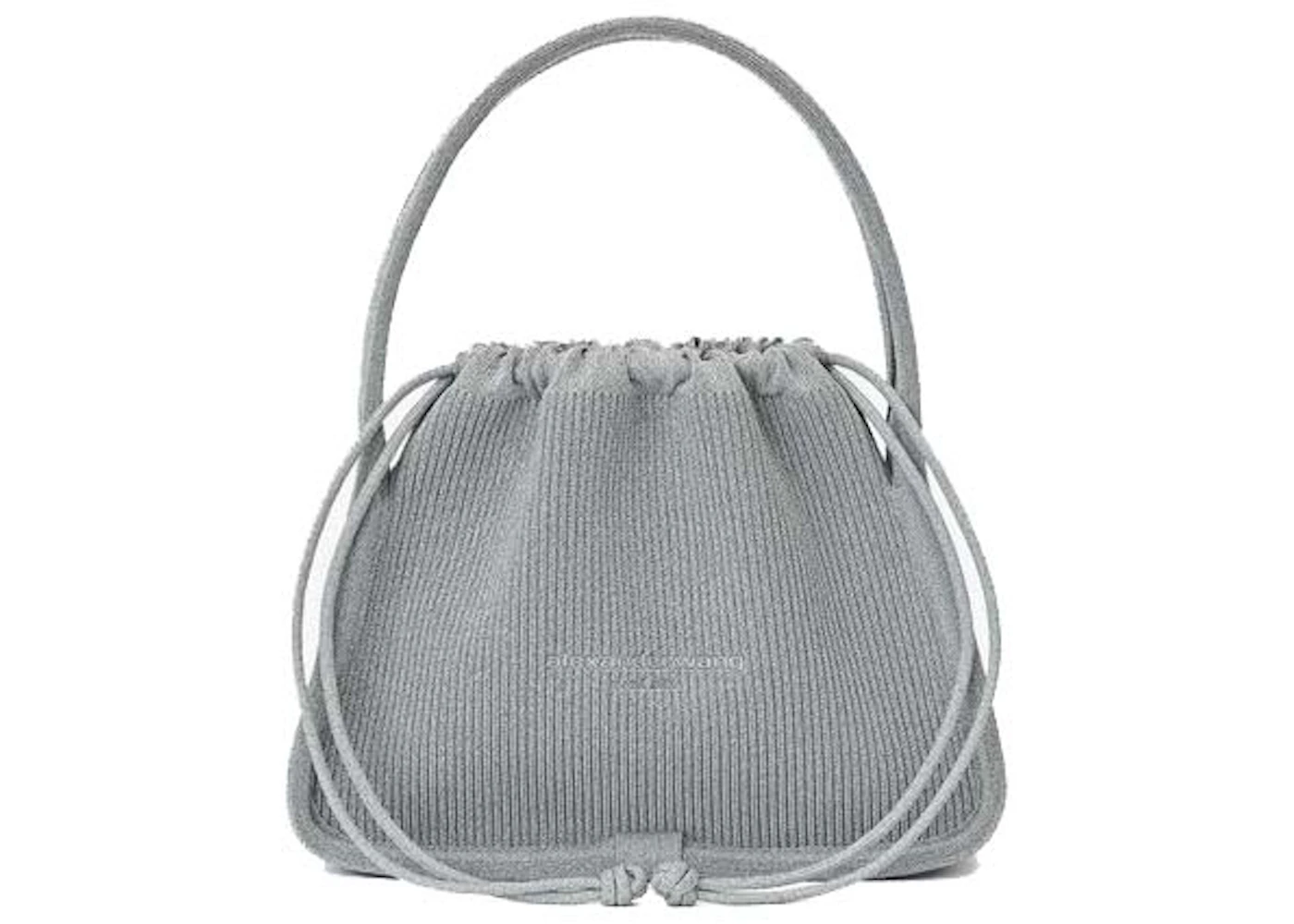 Alexander Wang Ryan Small Bag Grey in Polyester/Nylon - US