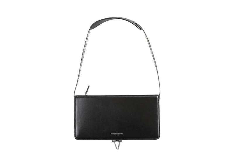 Alexander Wang Siren Pochette Bag Black in Leather - JP