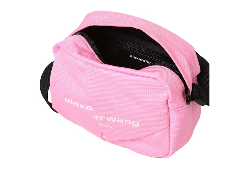 Alexander Wang Wangsport Camera Bag Neon Bubblegum in Nylon with Black