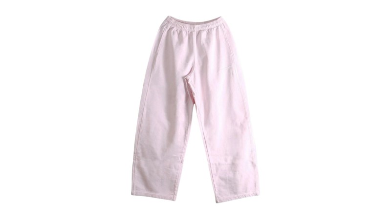 Alexander Wang Women's Logo Print Mid-Rise Relaxed Sweatpant Pink