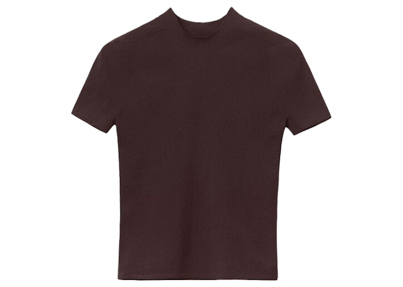 Alexander Wang Women's Ribbed Crewneck S/S T-shirt Cola Alexander Wang Women's Ribbed Crewneck S/S T-shirt Cola