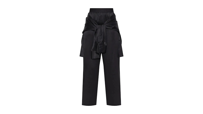Alexanderwang.t Women's High Rise Boxer Pant Black