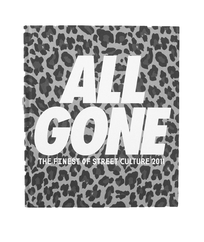 All Gone 2011 Book Gray Leopard Camo
