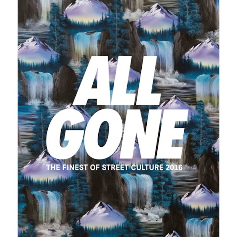 All Gone 2016 "Wasserfälle" Buch Blau