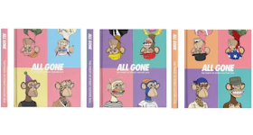 All Gone x Bored Ape Yacht Club 2021 Book (Set of 3)
