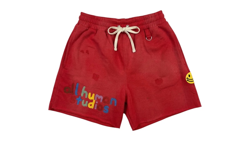 All Human H.O.M.E Short Red Wash