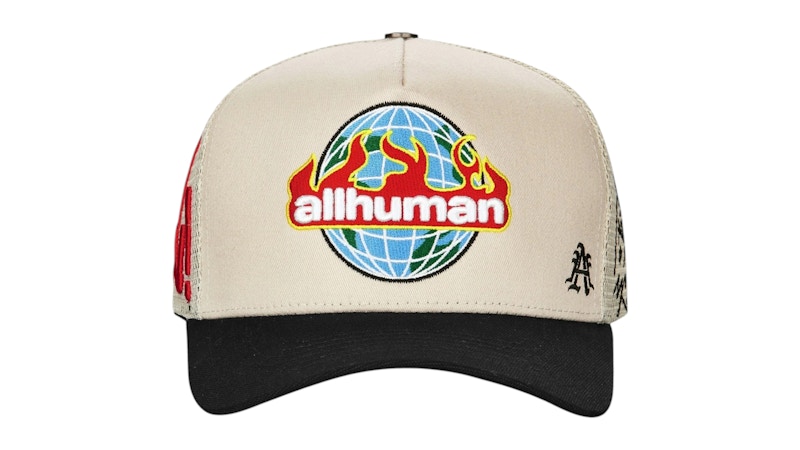 All Human Mansonv2 Hat Black/Cream